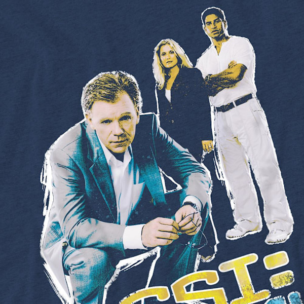 CSI: Miami Unisex Vuxen In Perspective T-Shirt M Marinblå Navy M