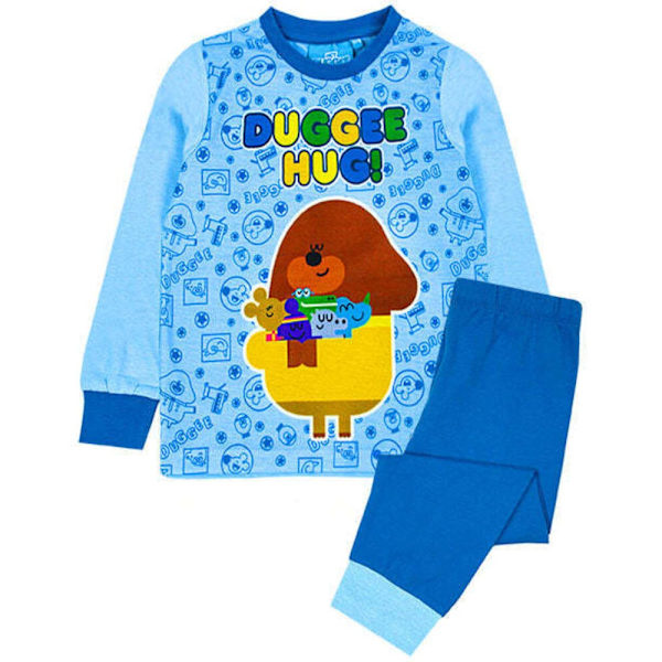 Hey Duggee Pojkar Hug Pyjamas Set 18-24 Månader Blå Blue 18-24 Months