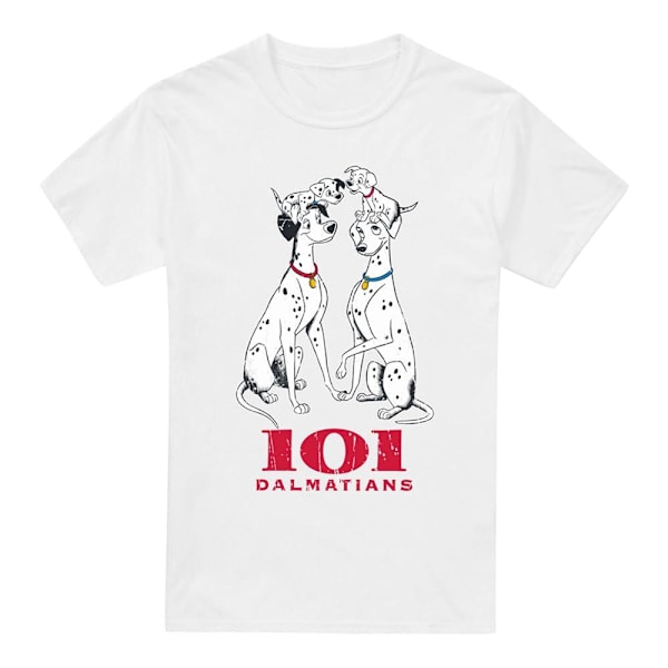 101 Dalmatiner Herr T-shirt XL Vit White XL