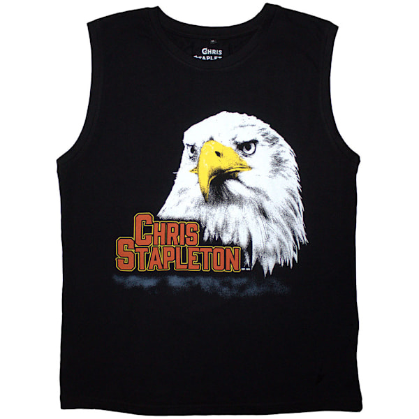 Chris Stapleton Unisex Vuxen Eagle Tank Top L Svart Black L
