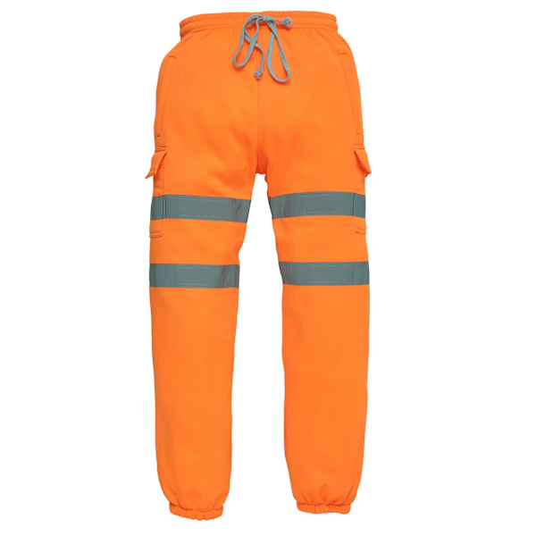Yoko Unisex Vuxen Hi-Vis Arbetsbyxor M R Orange Orange M R