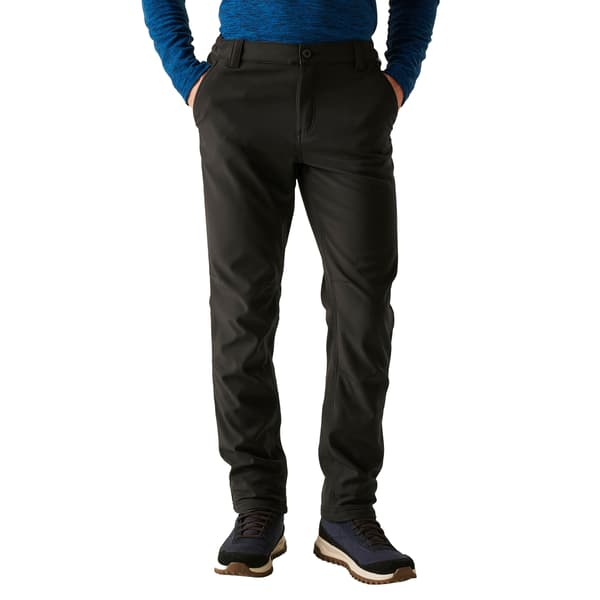 Regatta Great Outdoors Fenton Lätta Softshellbyxor för Herr Black 40R