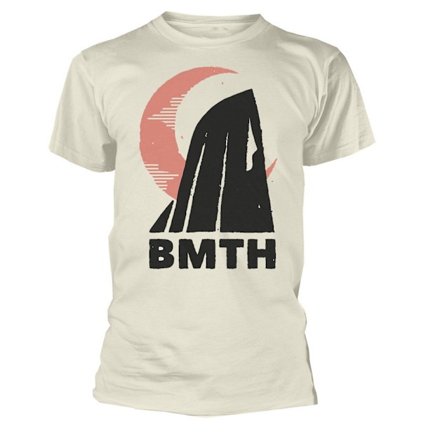Bring Me The Horizon Unisex Vuxen Moon Bomull T-shirt XL Natura Natural XL