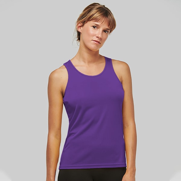 Kariban Proact Dam/Dam Sleeveless Sports / Träningsväst Purple XL