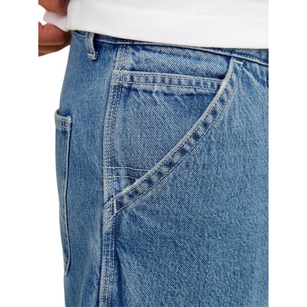 Jack And Jones Herr Eddie Worker Jeans med avslappnad passform 29S Blå Den Blue Denim 29S