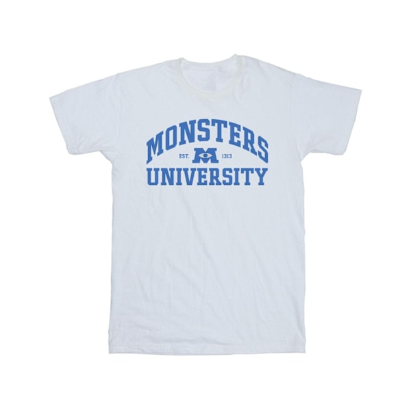 Disney Herr Monsters University Logotyp T-shirt 3XL Vit White 3XL