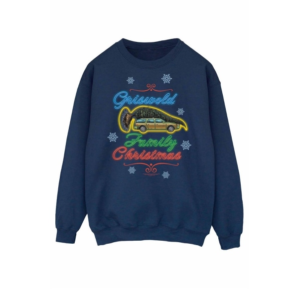 National Lampoon´s Christmas Vacation Womens/Ladies Griswold Fa Navy Blue XXL
