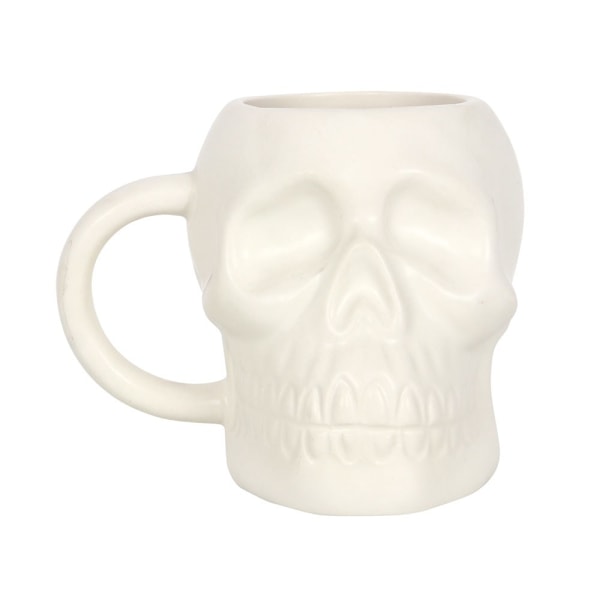Something Different Dark Matter Skull Halloween Mug En Storlek Vit White One Size