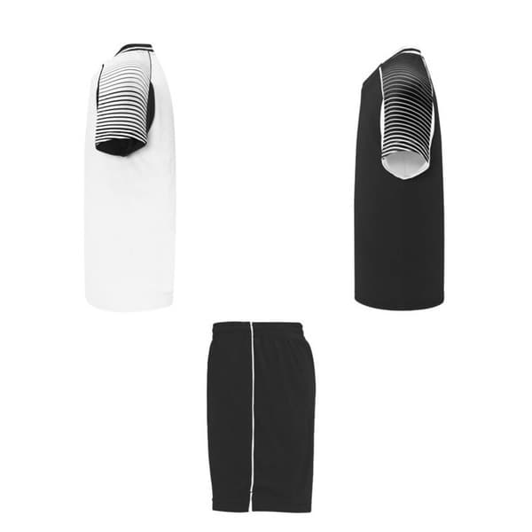 Roly Unisex Vuxen Juve Sport Sportset M Vit/Solid Svart White/Solid Black M