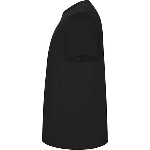 Roly Barn/Barn Stafford Kortärmad T-shirt 7-8 År Så Solid Black 7-8 Years