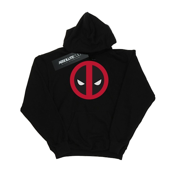 Marvel Deadpool Stor Ren Logotyp Hoodie M Svart Black M