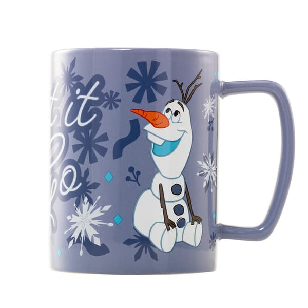 Fryst Fluffig Olaf Keramikmugg En Storlek Blå/Vit Blue/White One Size