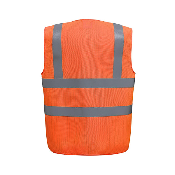 Yoko Hi-Vis Antistatisk Flamskyddad Väst S Orange Orange S