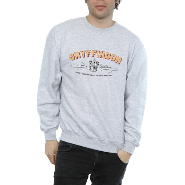 Harry Potter Herr Gryffindor Team Quidditch Sweatshirt L Sports Sports Grey L