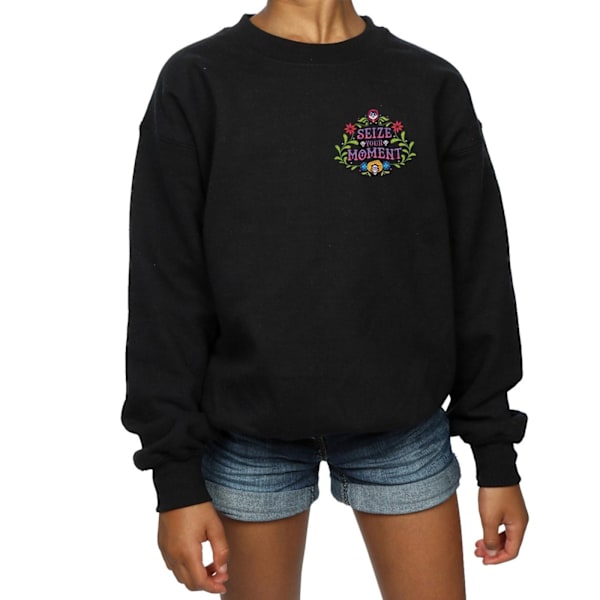 Disney Girls Coco Seize Your Moment Sweatshirt 7-8 år Svart Black 7-8 Years