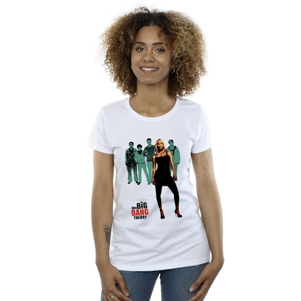 The Big Bang Theory Dam/Damer Penny Stående Bomull T-shirt White XXL