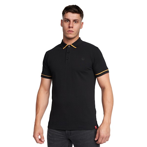 Duck and Cover Trippere Polo Shirt S Svart Black S