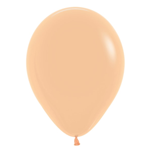 Sempertex Amscan Latex Solid Ballonger (Förpackning om 50) One Size Pea Peach One Size