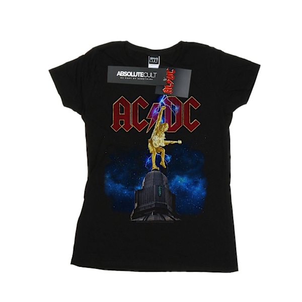 AC/DC Dam/Dam Stiff Upper Lip Lightning Bomull T-shirt L Black L