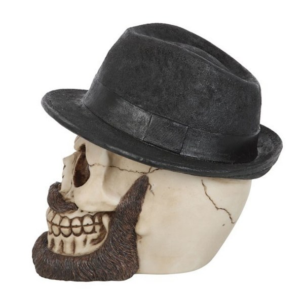 Something Different Skull Ornament En Storlek Brun/Svart Brown/Black One Size