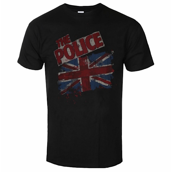 The Police Unisex Vuxen Bomull T-shirt S Svart Black S