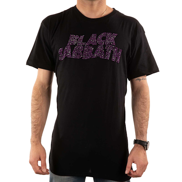 Black Sabbath Unisex Vuxen Prydd Logotyp T-shirt XL Svart Black XL