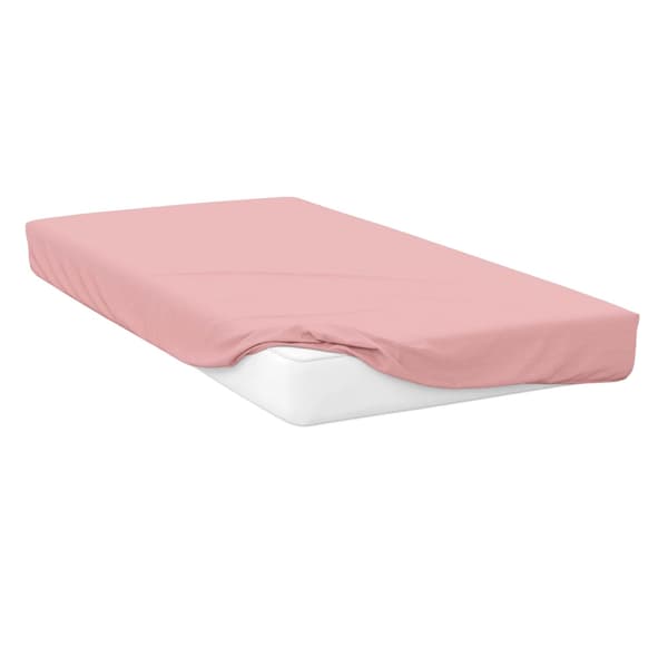 Belledorm Percale Extra Djup Dra-på-lakan Dubbel Blush Blush Double
