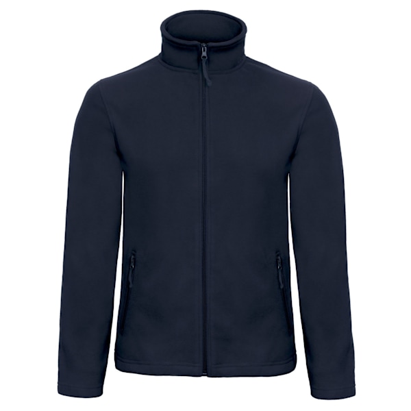 B&C Herr ID.501 Fleecejacka 4XL Marinblå Navy Blue 4XL