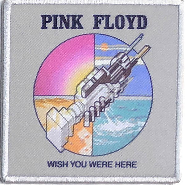 Pink Floyd Wish You Were Here Robot Shake strykjärnsmärke i en storlek Multicoloured One Size