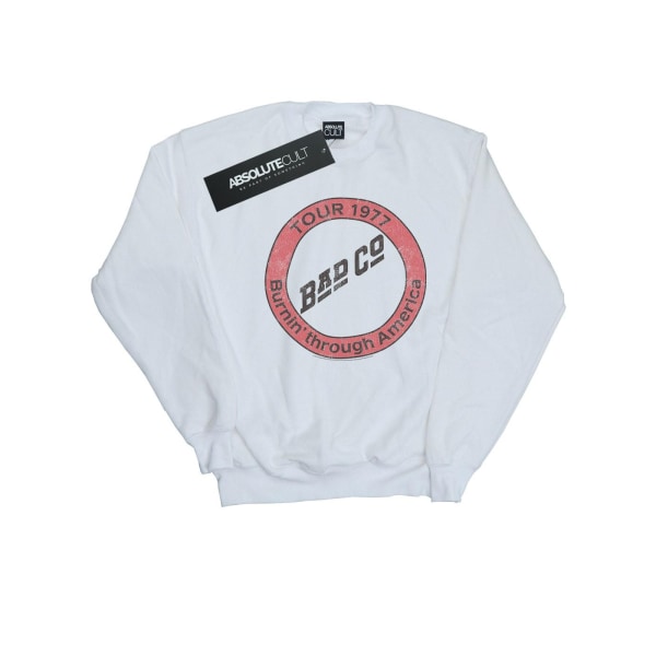 Bad Company Dam/Damer Burnin´ Through America Sweatshirt XL White XL
