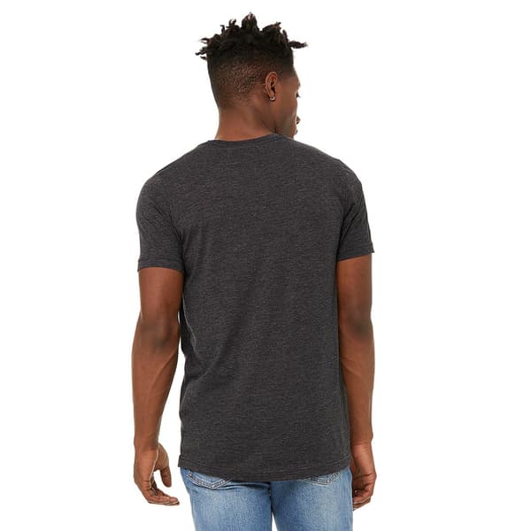 Bella + Canvas Unisex Sueded Tee XL Mörkgrå Heather Dark Grey Heather XL