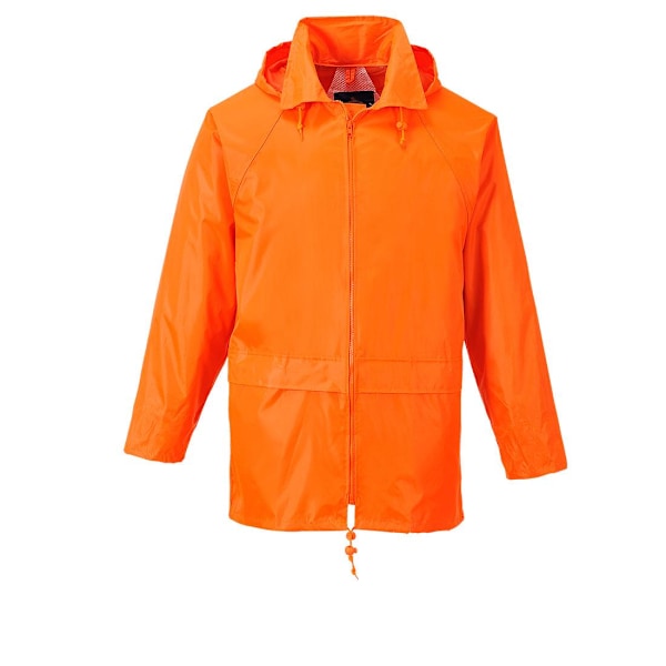 Portwest Klassisk Regnrock för Herrar L Orange Orange L
