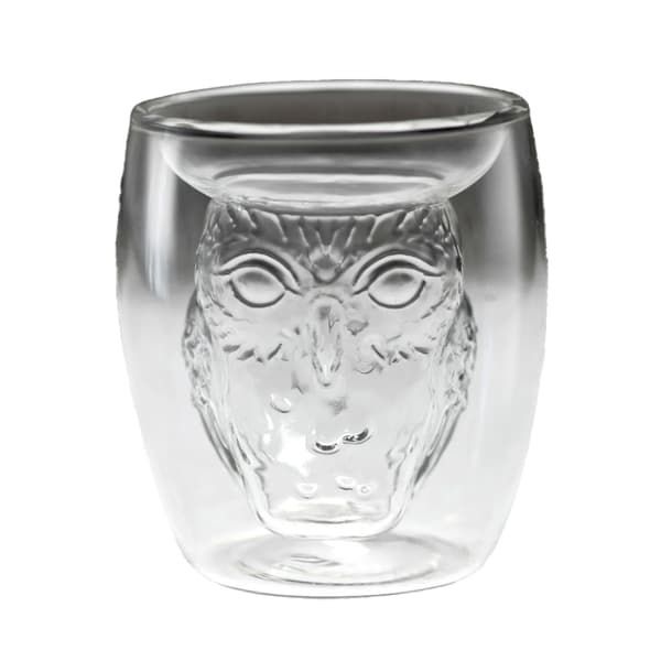 Harry Potter 3D Hedwig Glas One Size Klar Clear One Size