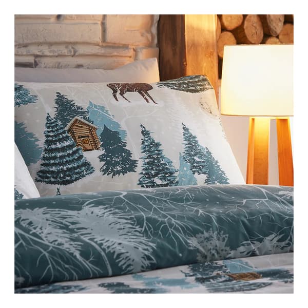 Furn Arcticus Arctic Animals Påslakanset Dubbel Blå Blue Double
