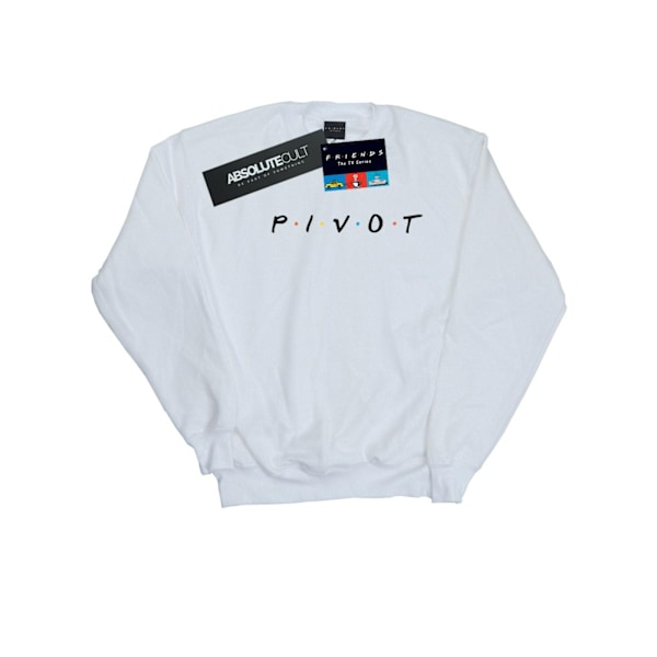 Friends Dam/Damer Pivot Logo Sweatshirt XXL Vit White XXL