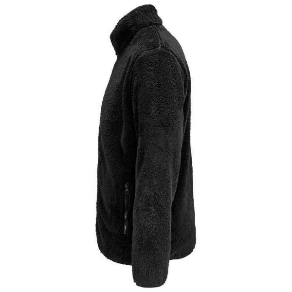 SOLS Unisex Vuxen Finch Fluffy Jacket XL Svart Black XL