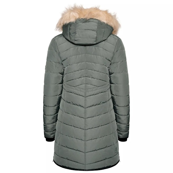 Dare 2B Dam/Kvinnor Striking III Lång Längd Vadderad Jacka 10 Duck Green 10 UK
