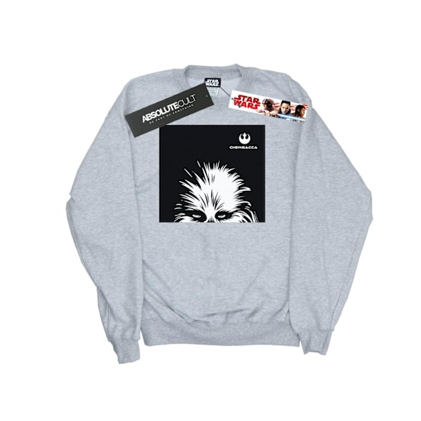 Star Wars Chewbacca Look Sweatshirt för pojkar 7-8 år Sports Grey Sports Grey 7-8 Years