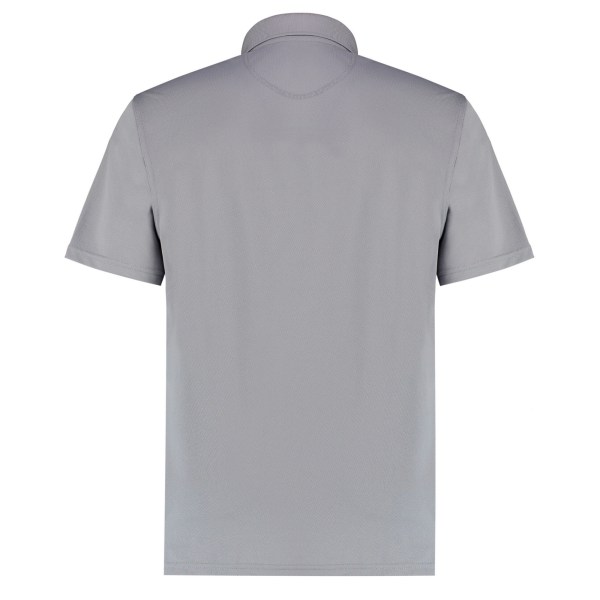 Kustom Kit Cooltex Plus Regular Polo Shirt M Heather för män Heather M