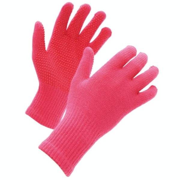 Shires Unisex Adult Suregrip Ridhandskar En Storlek Rosa Pink One Size