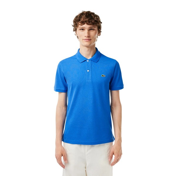 Lacoste Herr L.12.12 Piqué Slim Pikétröja XS Blå Blue XS