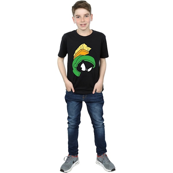 Looney Tunes Boys Marvin The Martian Bomull T-shirt 5-6 år B Black 5-6 Years