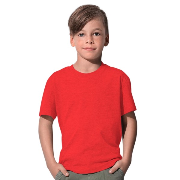 Stedman Childrens/Kids Classic Organic T-Shirt S Scarlet Red Scarlet Red S