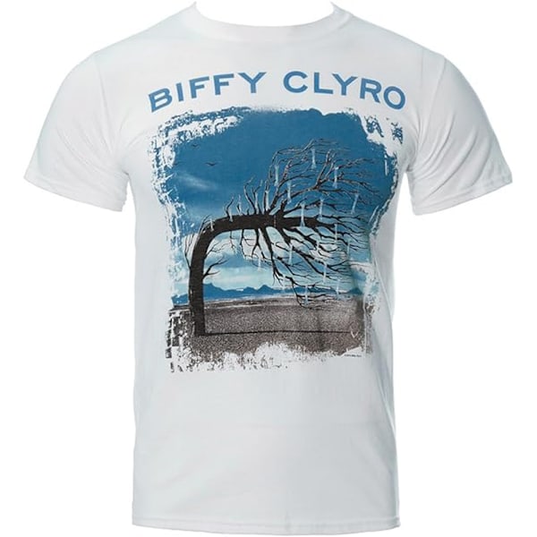 Biffy Clyro Unisex Adult Opposites Bomull T-shirt L Vit White L