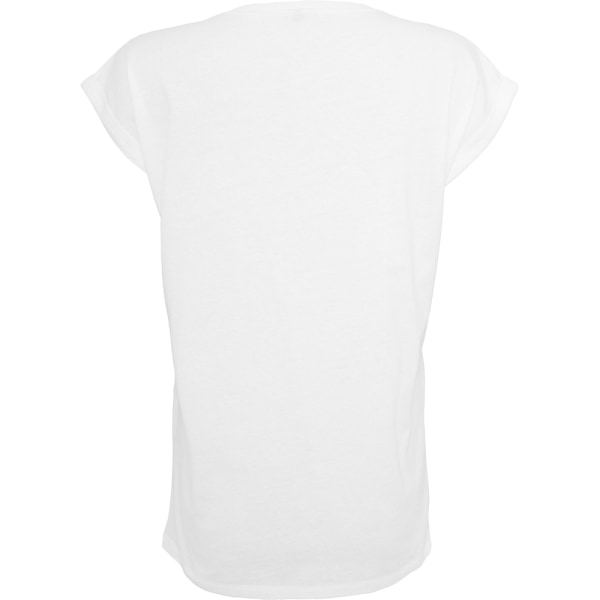 Bygg ditt varumärke T-shirt med förlängd axel för dam/dam L Whit White L