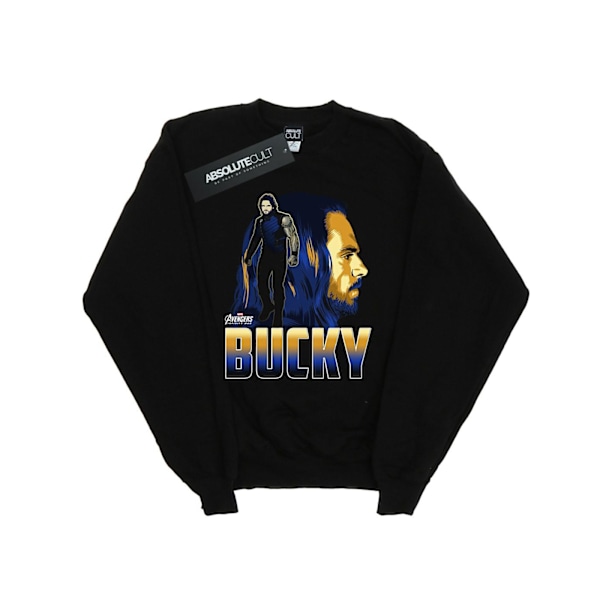 Marvel Herr Avengers Infinity War Bucky Karaktär Sweatshirt L Black L