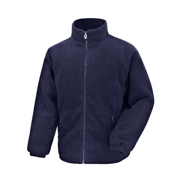 Result Core Herr Polartherm Fleecejacka 4XL Marinblå Navy Blue 4XL
