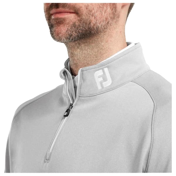 FootJoy Herr Chill Out Golf Tröja M Grå Grey M