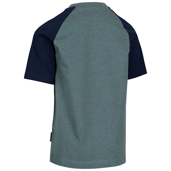 Trespass Boys Clined T-shirt 7-8 år Granitgrön Spruce Green 7-8 Years