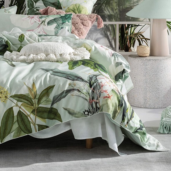 Linen House Glasshouse Påslakanset Enkelsäng Flerfärgad Multicoloured Single